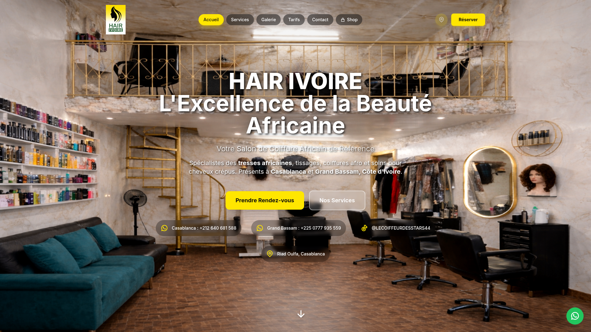 Hair Ivoire — Salon Premium
