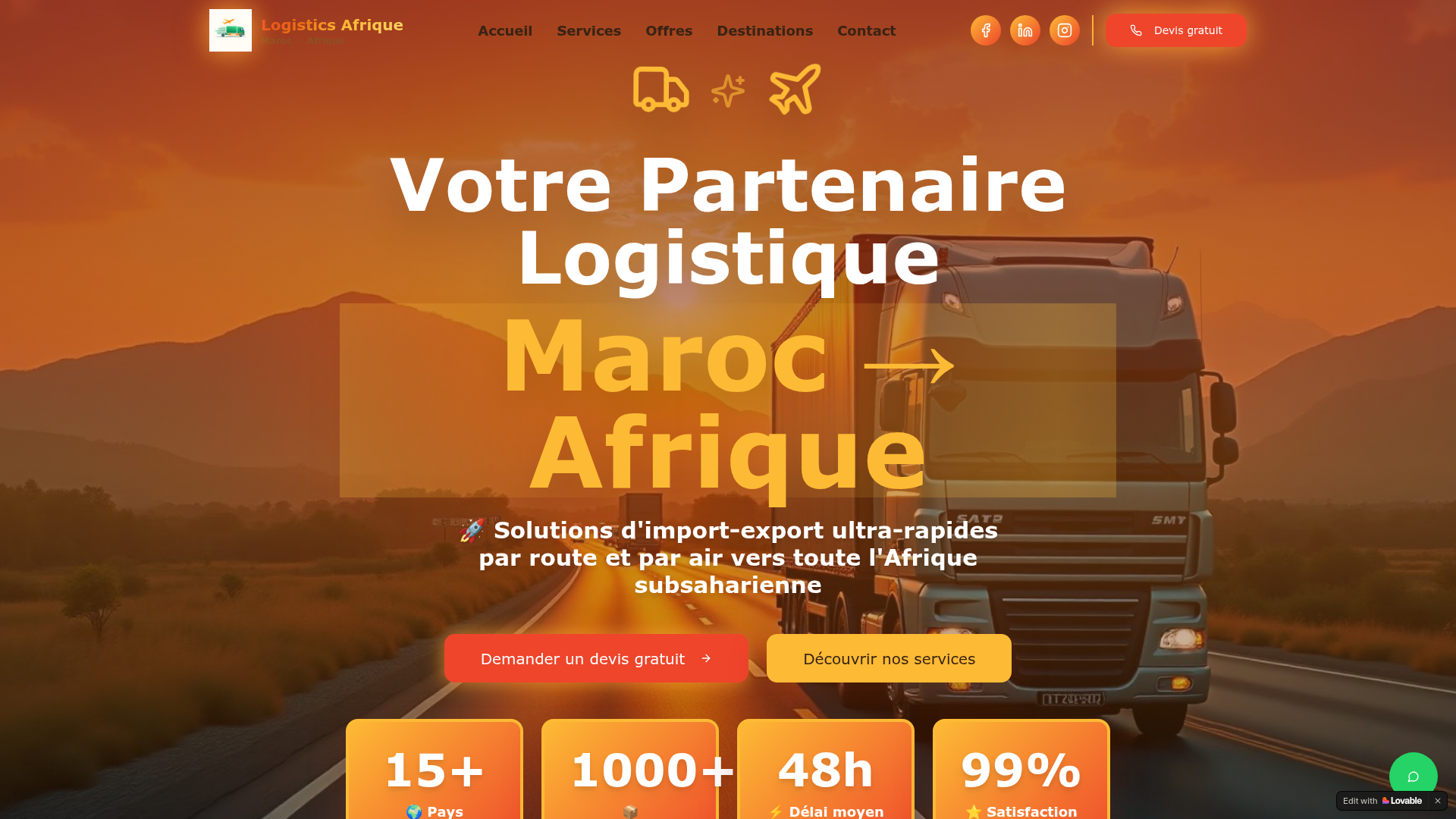 Logistics Afrique