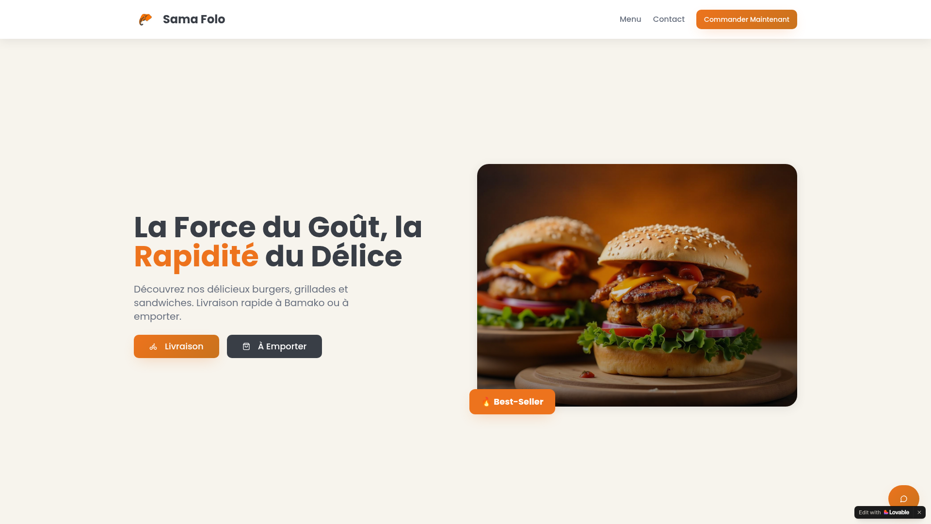Sama Folo — Fast Food